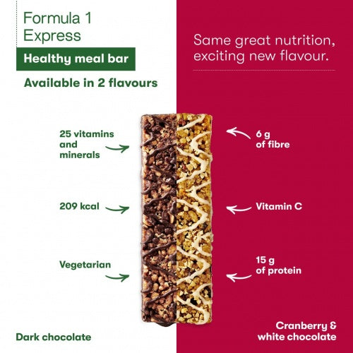 Formula 1 Express Riegel - 7 Riegel à 56 g