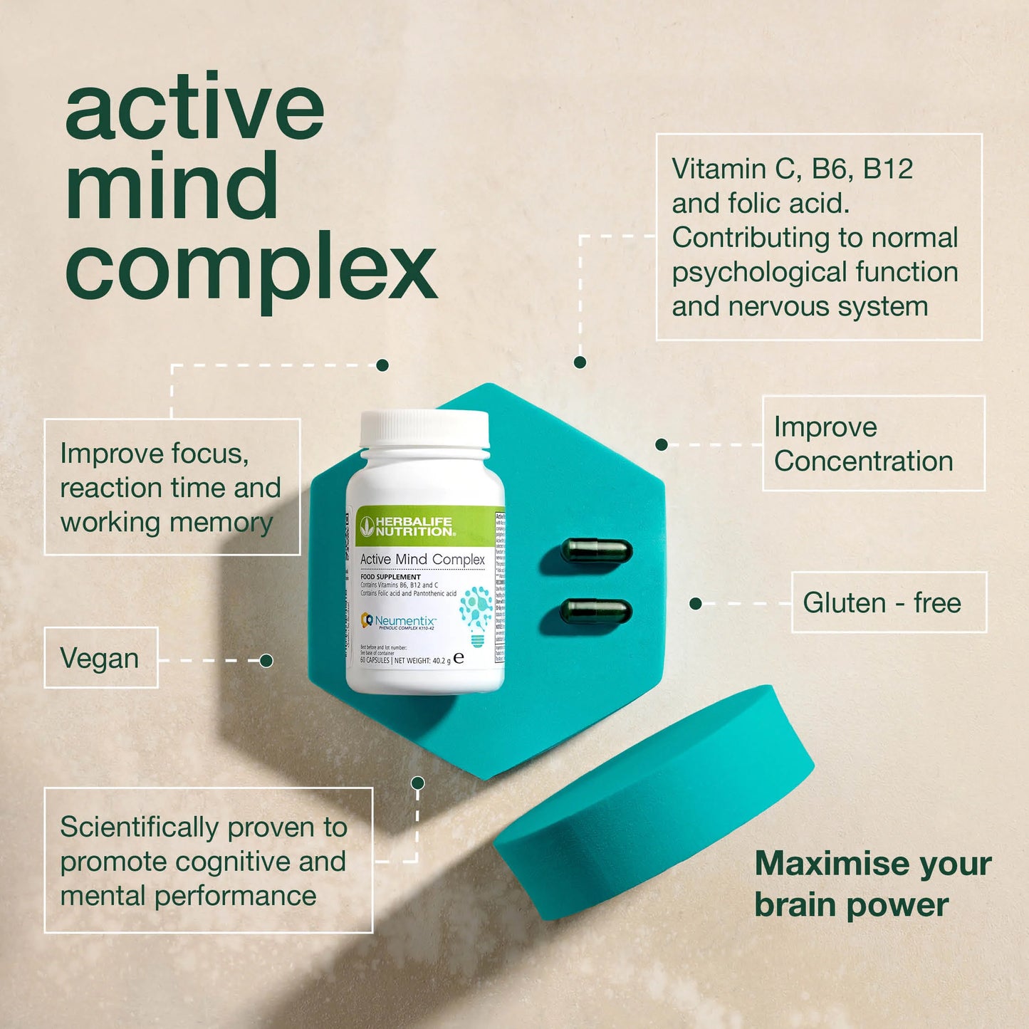 Active Mind Complex 60 Tabletten