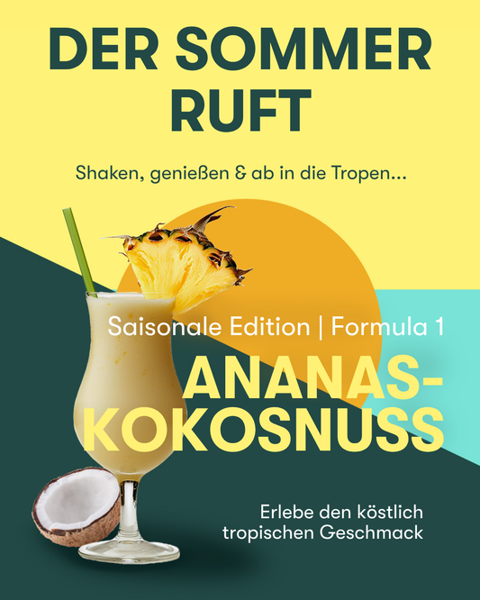Formula 1-Shake Ananas & Kokosnuss 550 g Saisonale Edition