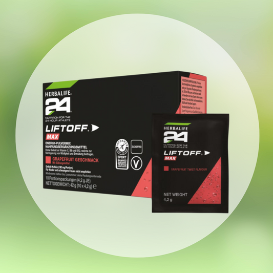 H24 LiftOff Max Grapefruit Geschmack 10 Portionspackungen