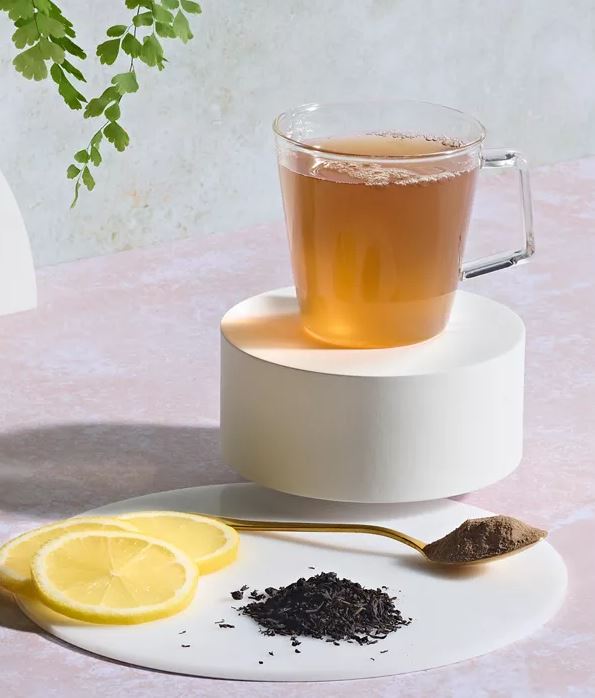 Instant-Kräutergetränk mit Tee-Extrakten