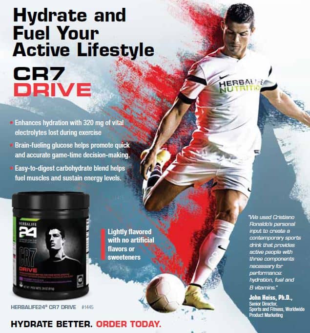 CR7 Drive Behälter hypotonisches Getränk